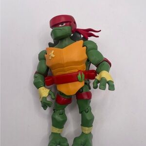 Raphael Rise of the Ninja Turtle Action Figure - Green, Red, and Yellow
